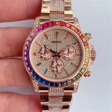 iced rolex daytona|fully iced out rolex watch.